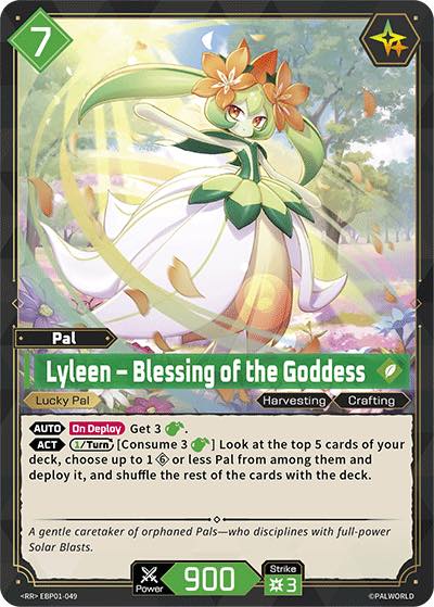 Lyleen, Blessing of the Goddess